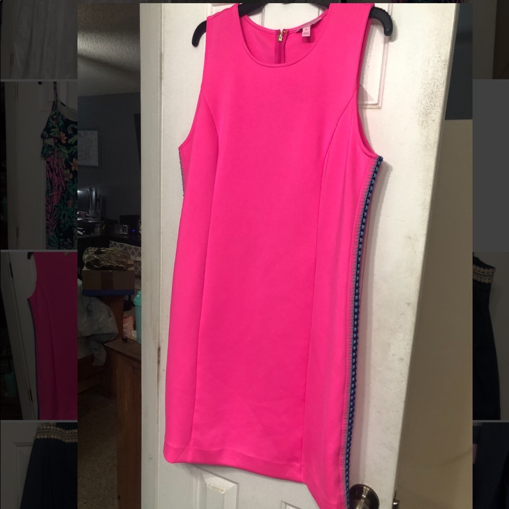Lilly Pulitzer size XL hot pink dress